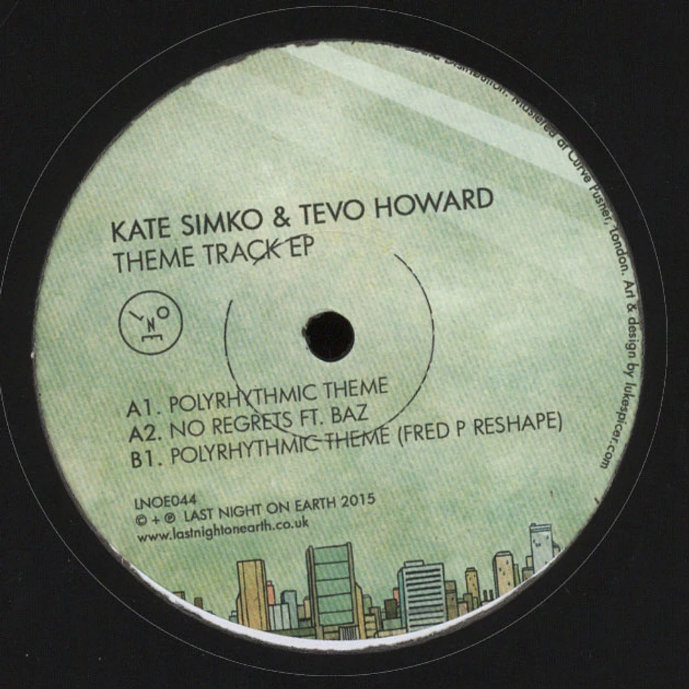 Kate Simko & Tevo Howard - Theme Track EP