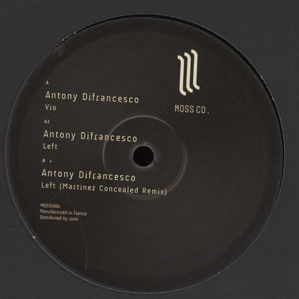 Antony Difrancesco - Vio EP