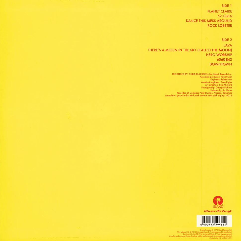 The B-52's - The B-52's Black Vinyl Edition