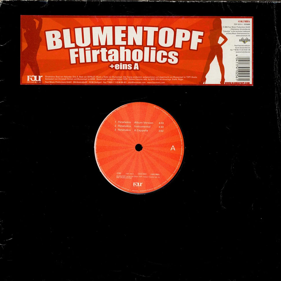 Blumentopf Flirtaholics / Eins A Vinyl 12" 2002 DE Original HHV