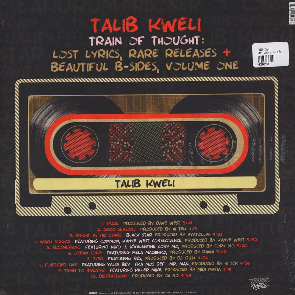 Talib Kweli - Lost Lyrics, Rare Releases & Beautiful B-Sides