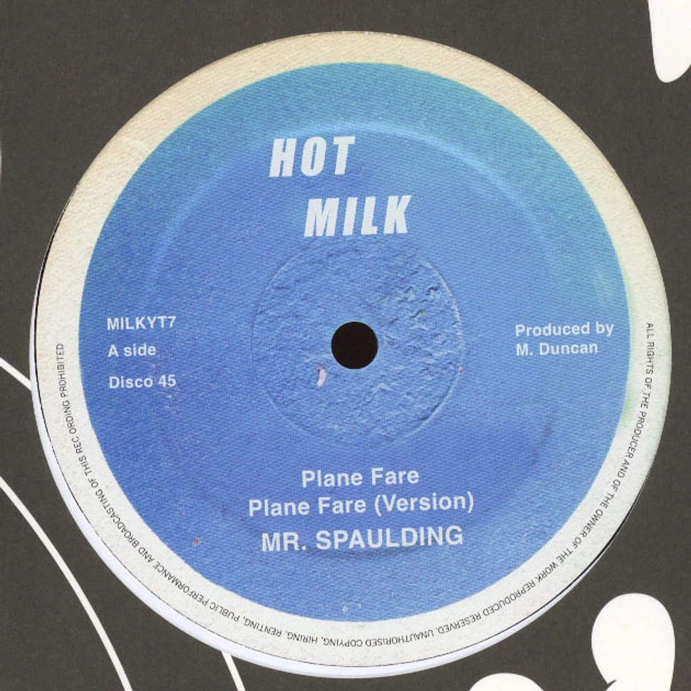 Mr. Spaulding - Plane Fare / Fantastic EP