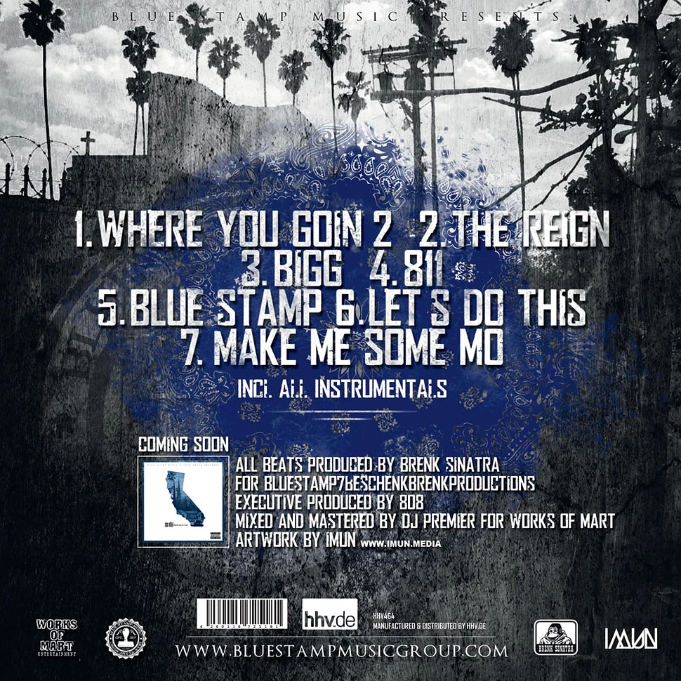 MC Eiht x Brenk Sinatra - Keep It Hood EP