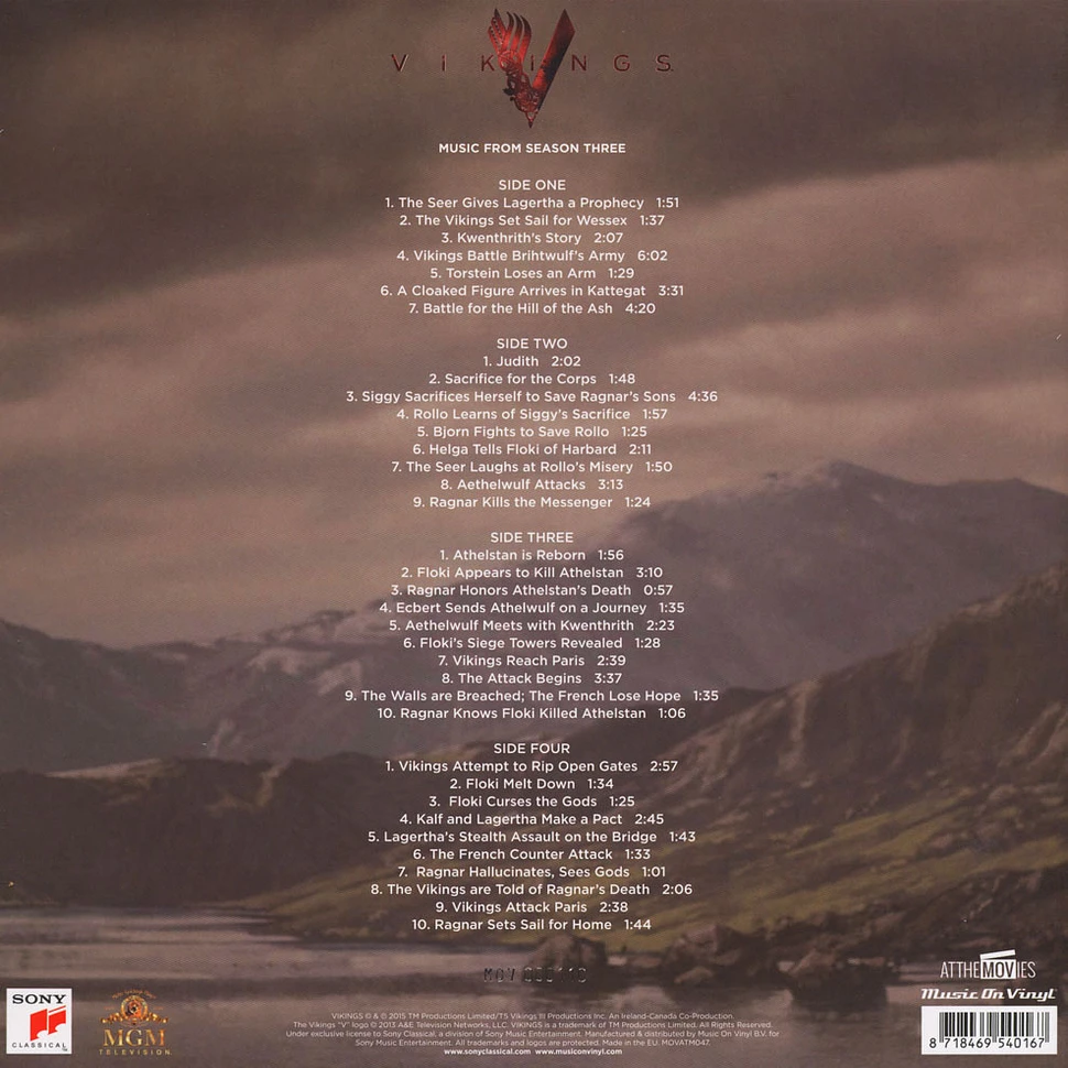 Trevor Morris - OST Vikings III Grey Marbled Vinyl Edition