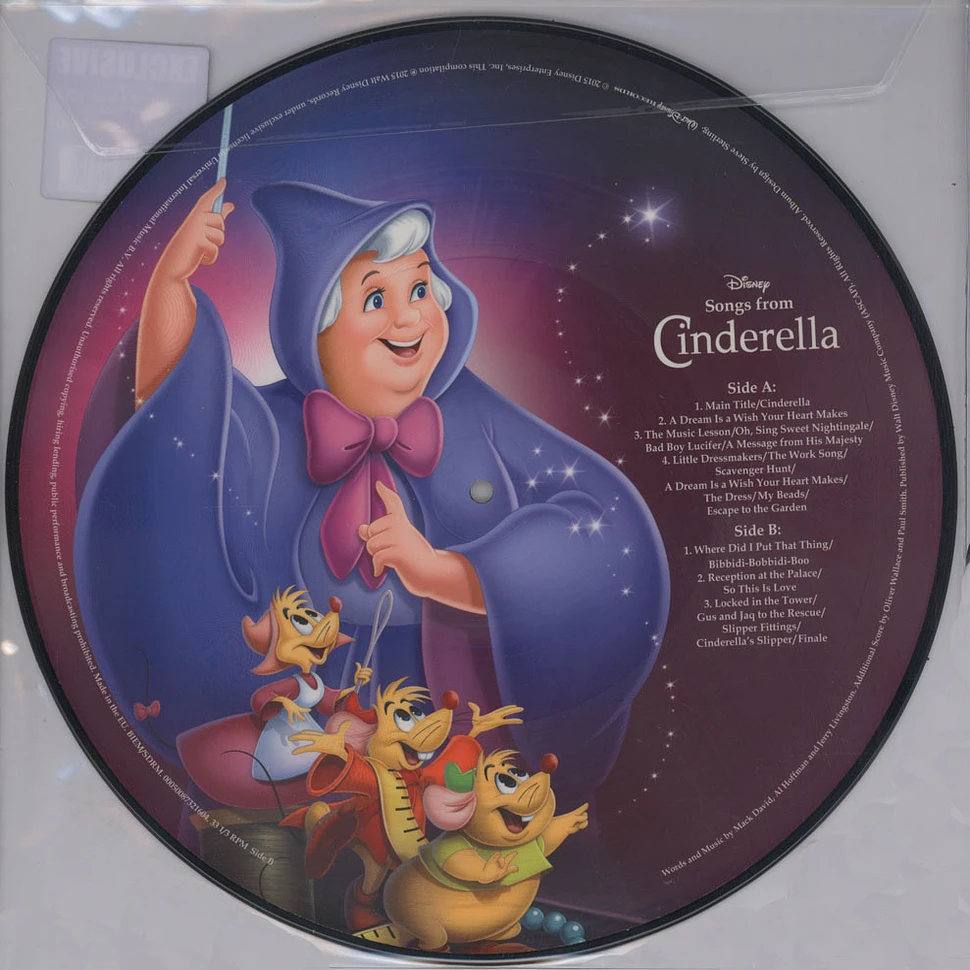 V.A. - OST Songs From Cinderella Picture Disc