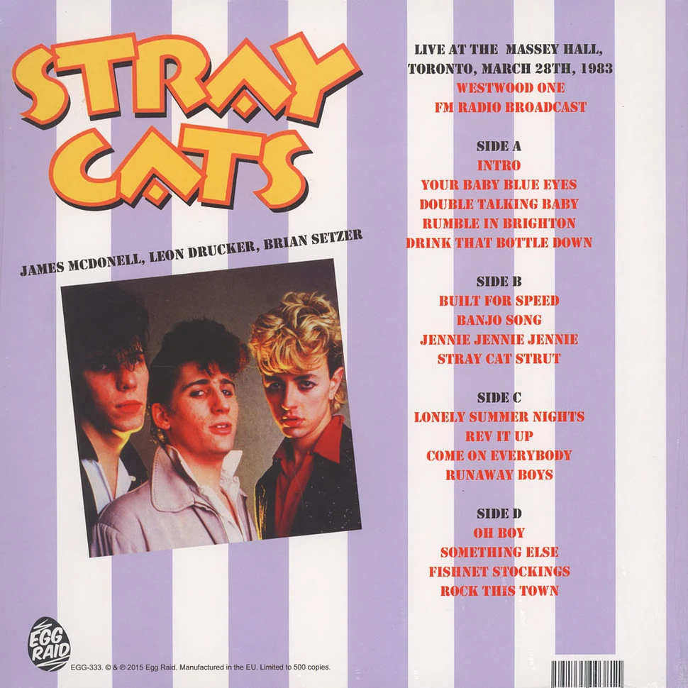 Stray Cats - Live At The Massey Hall Toronto
