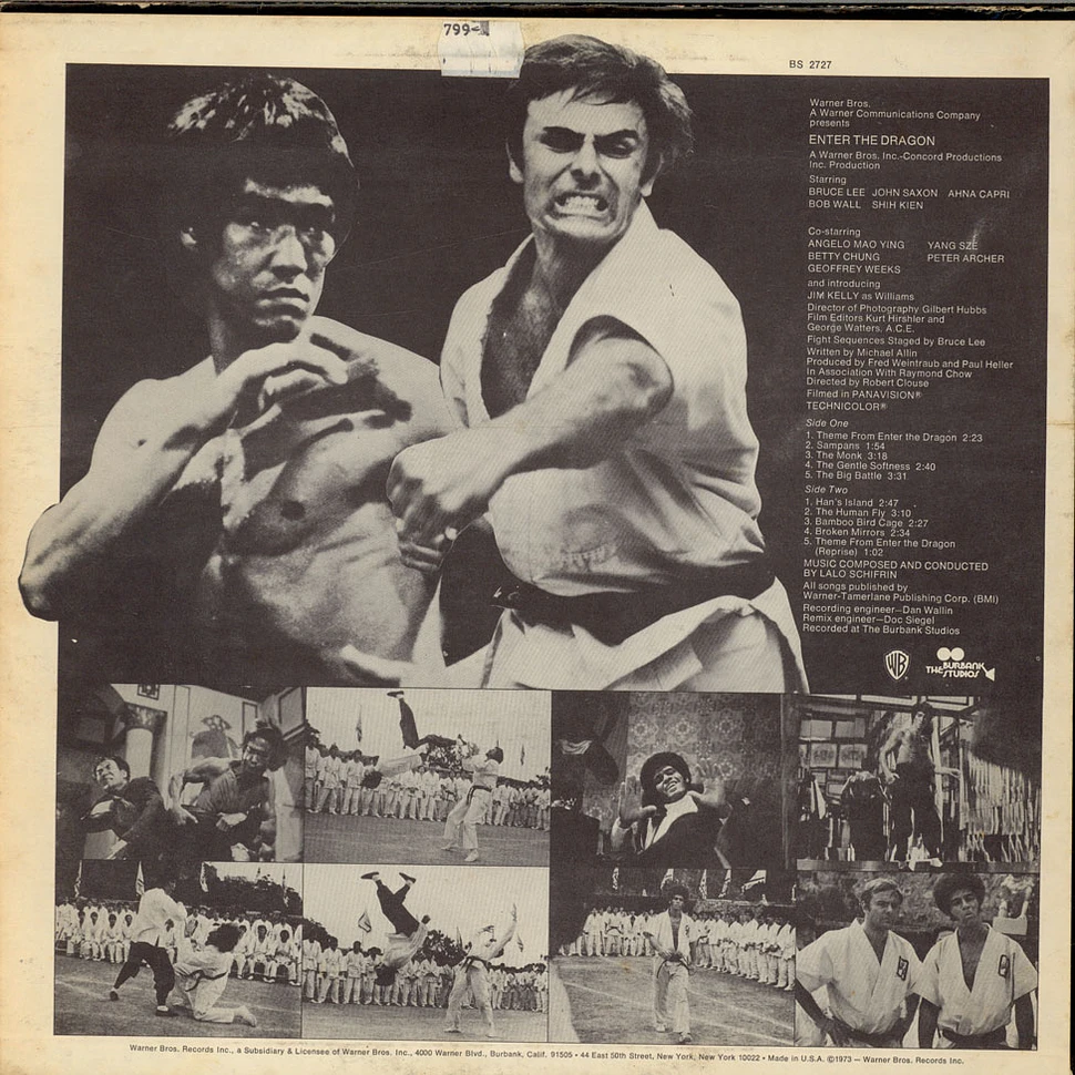 Lalo Schifrin - Enter The Dragon (Original Sound Track From The Motion Picture)