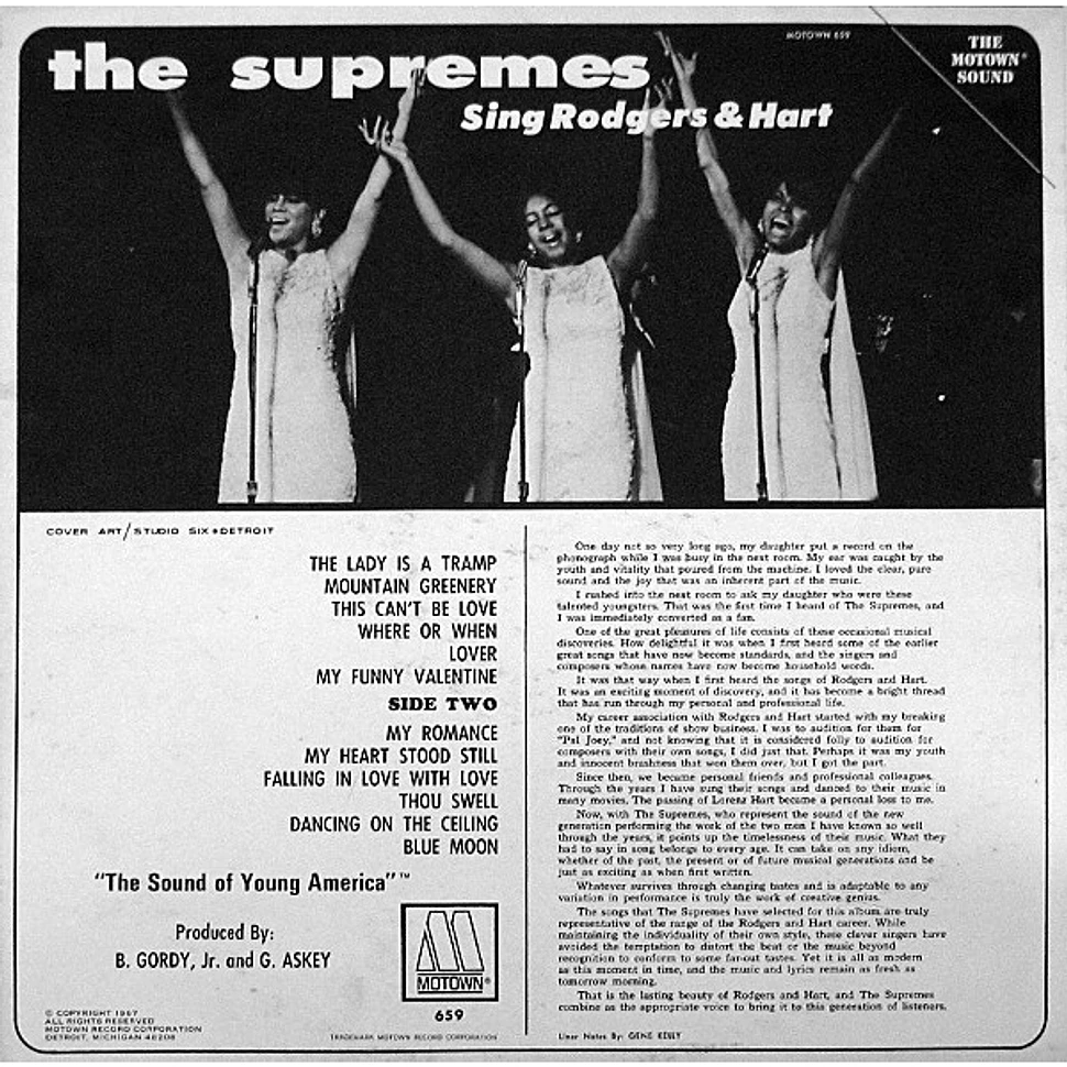 The Supremes - The Supremes Sing Rodgers & Hart