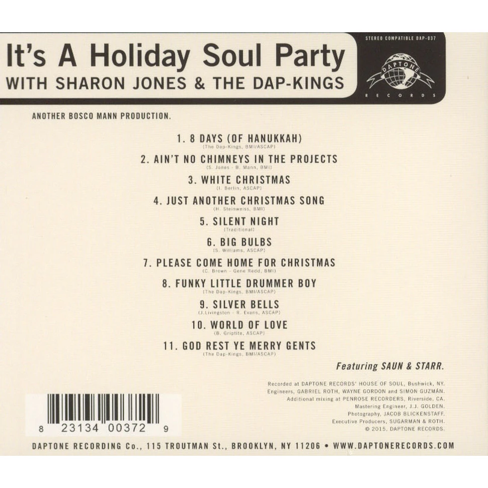 Sharon Jones & The Dap-Kings - It's A Holiday Soul Party!