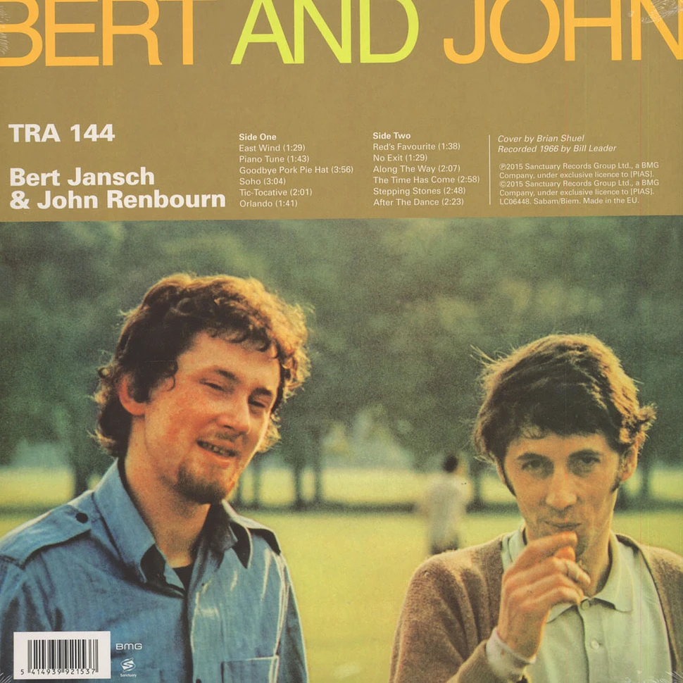 Bert Jansch & John Renbourn - Bert & John