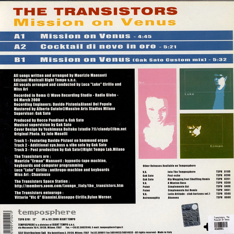 The Transistors - Mission On Venus