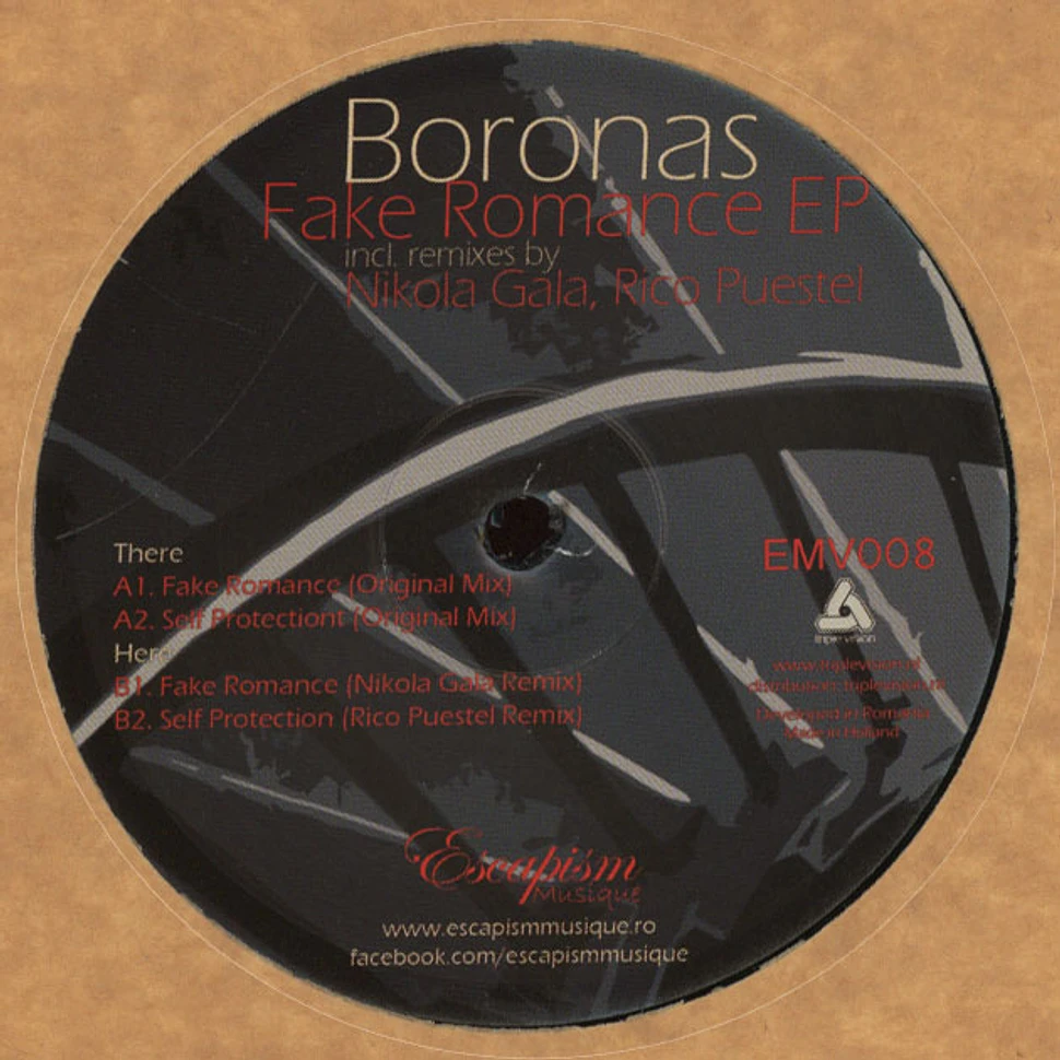 Boronas - Fake Romance EP Nikola Gala Remix