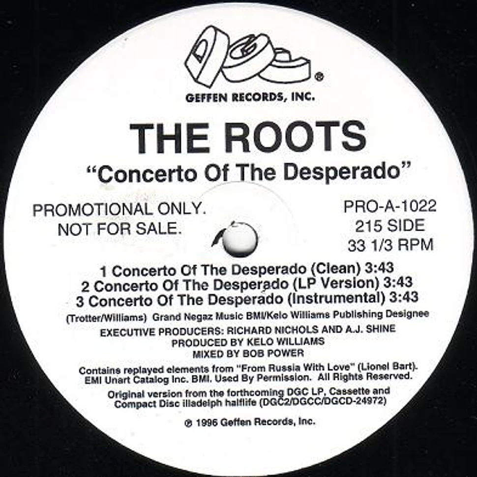 The Roots - Concerto Of The Desperado / UNIverse At War