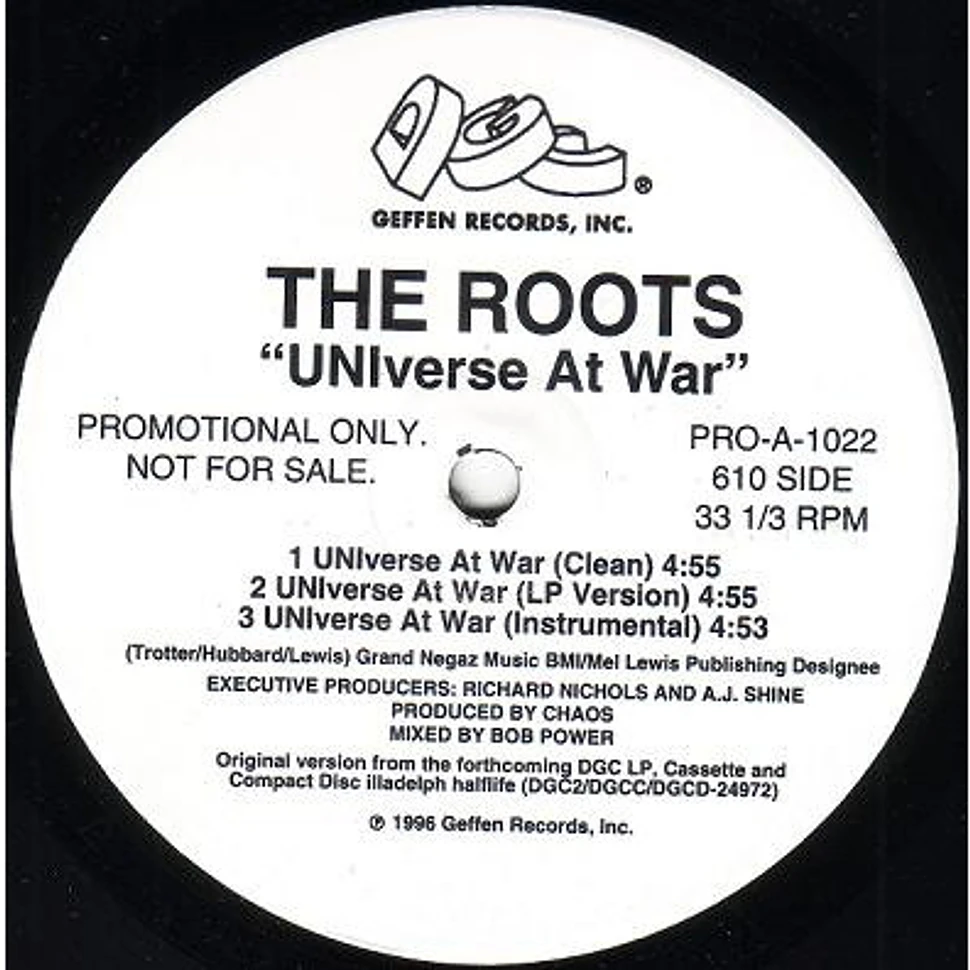 The Roots - Concerto Of The Desperado / UNIverse At War