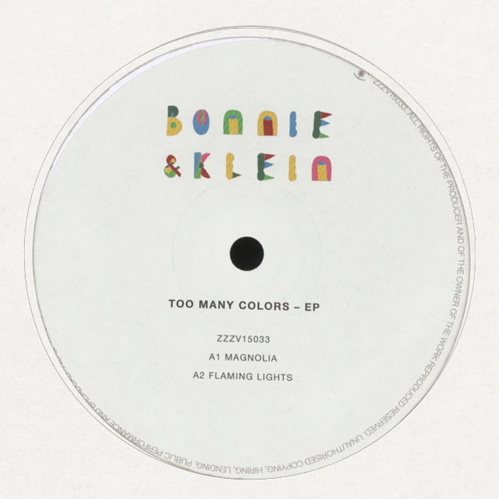 Bonnie & Klein - Too Many Colors EP