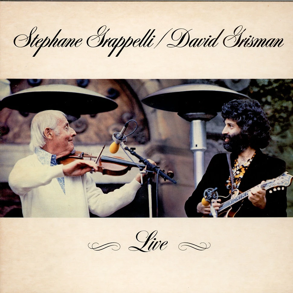 Stephane Grappelli / David Grisman - Live