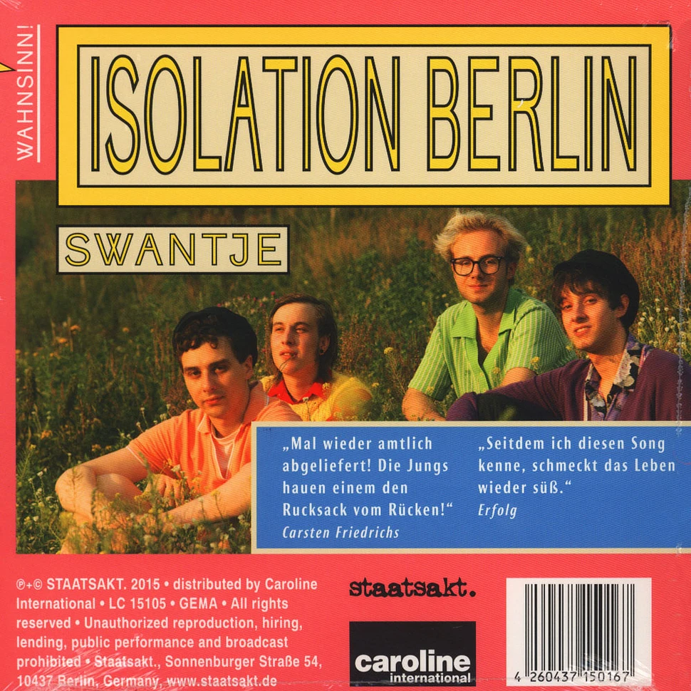 Isolation Berlin - Annabelle