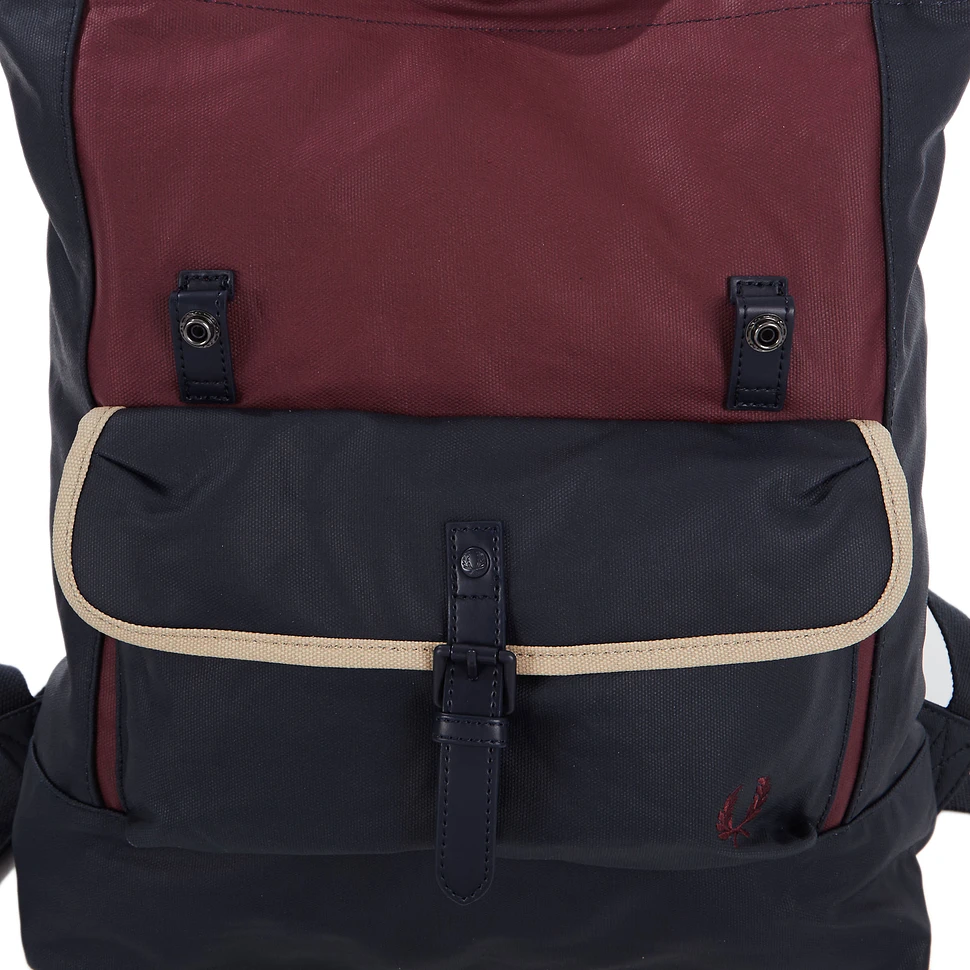 Fred Perry - Coated Canvas Backpack