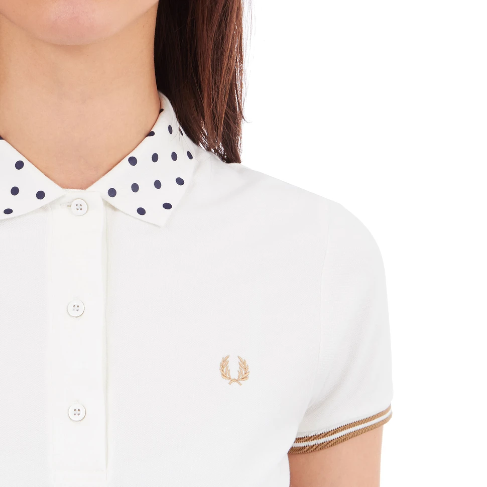 Fred Perry - Polka Dot Collar Pique Shirt