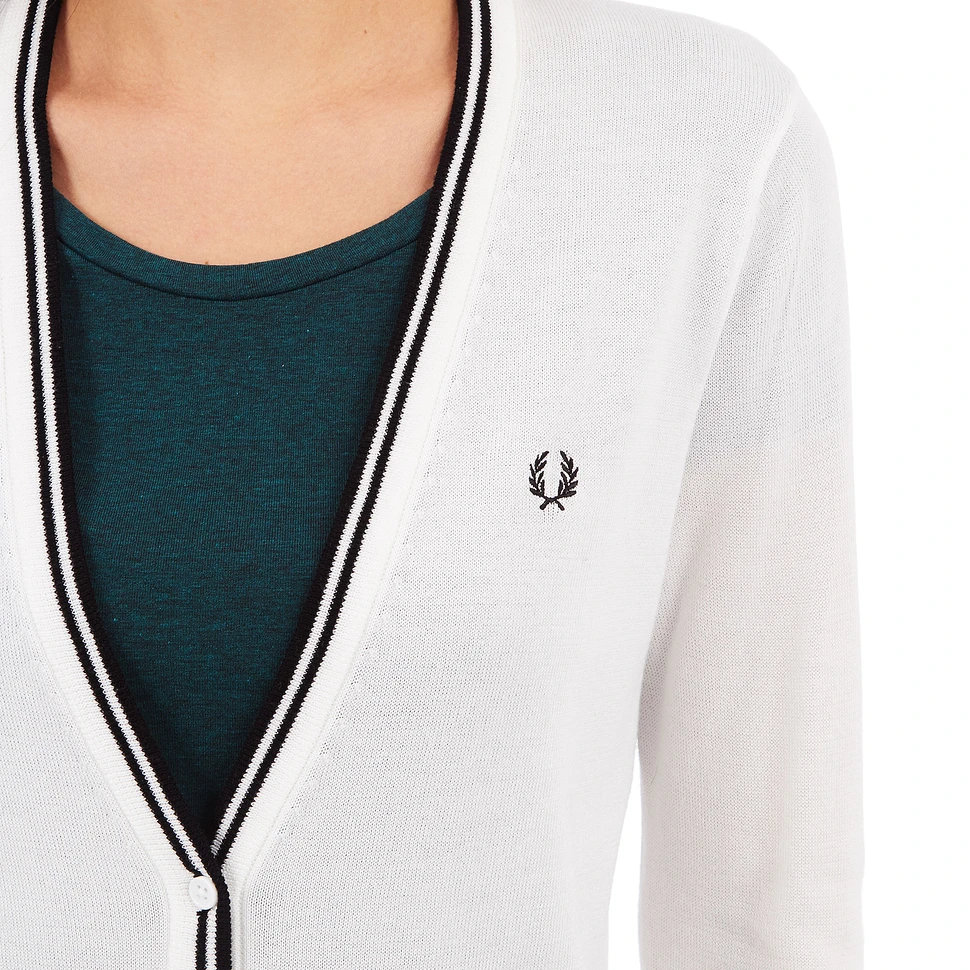Fred Perry - Tipped V-Neck Cardigan