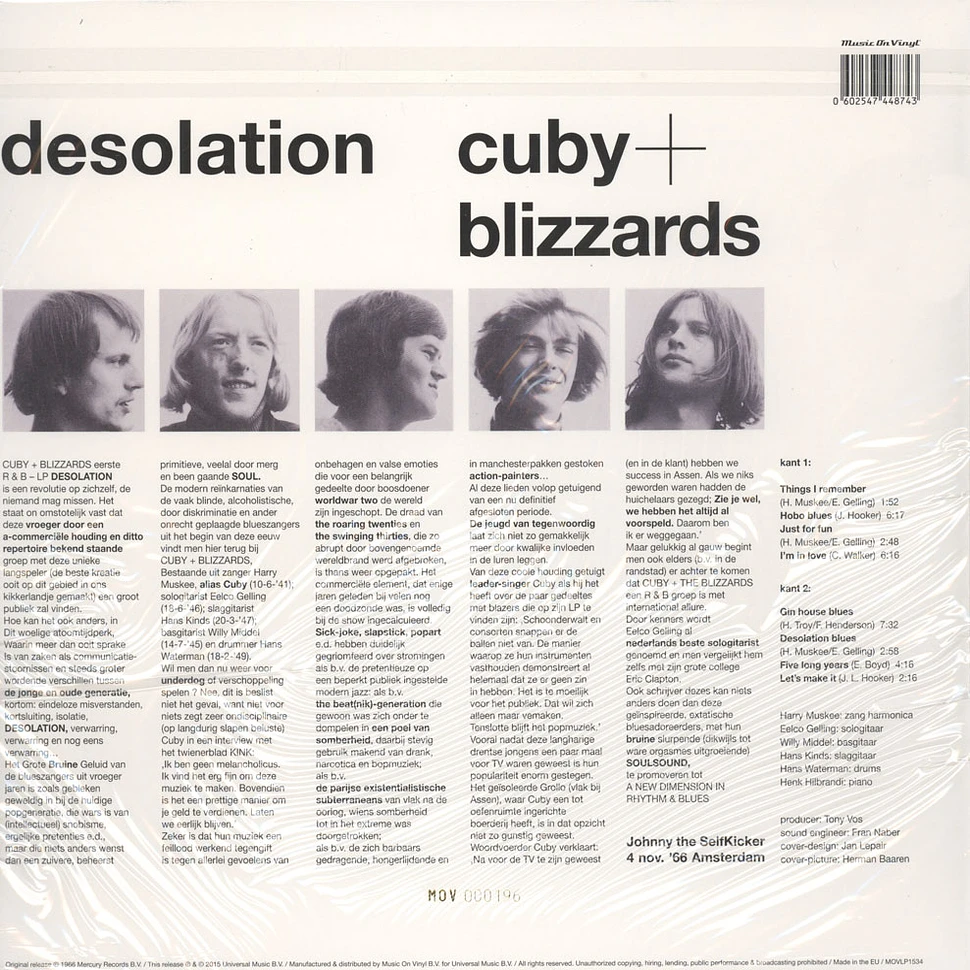 Cuby & Blizzards - Desolation Green Vinyl Edition