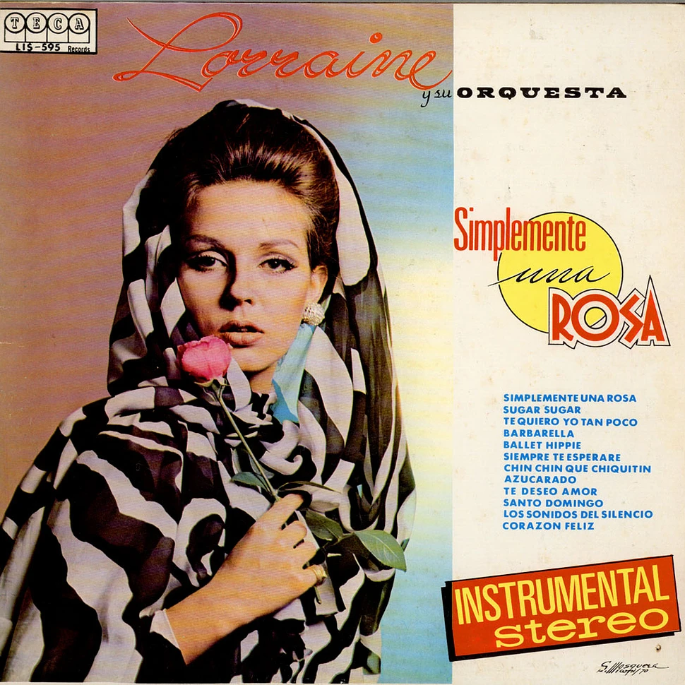 Lorraine Y Su Orquesta - Simplemente Una Rosa