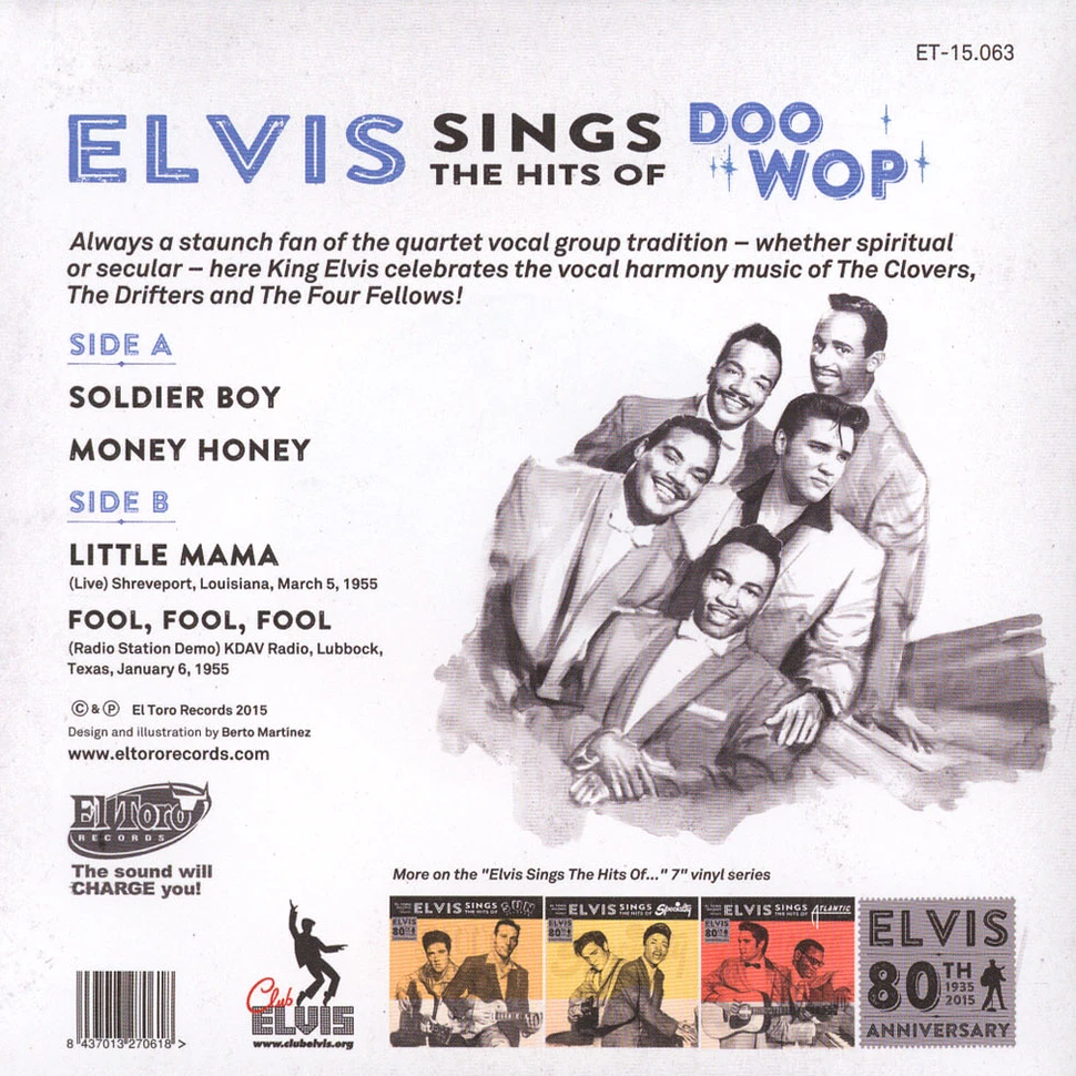 Elvis Presley - Elvis Sings The Hits Of Doo Wop