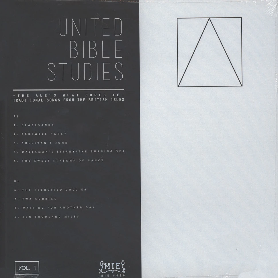 United Bible Studies - The Ale's What Cures Ye