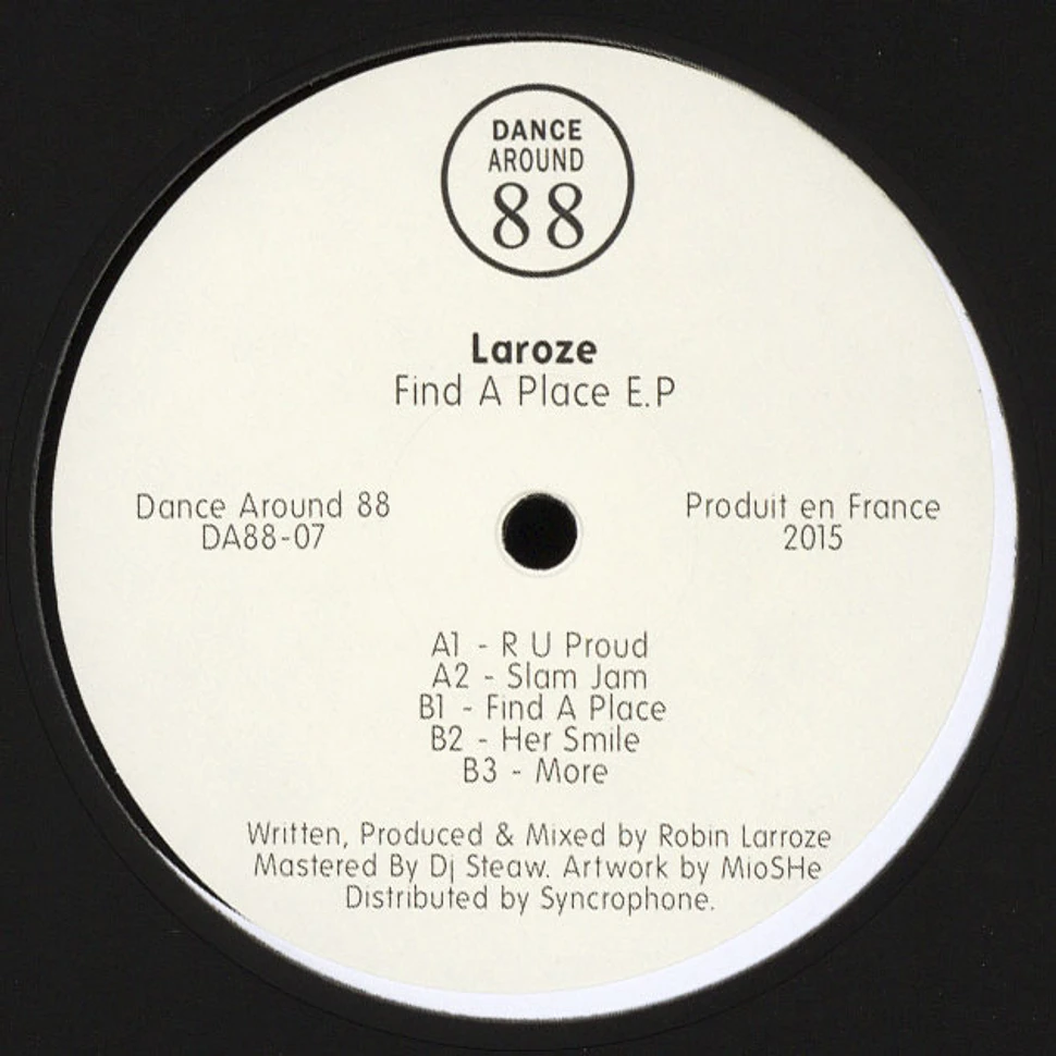 Laroze - Find A Place EP