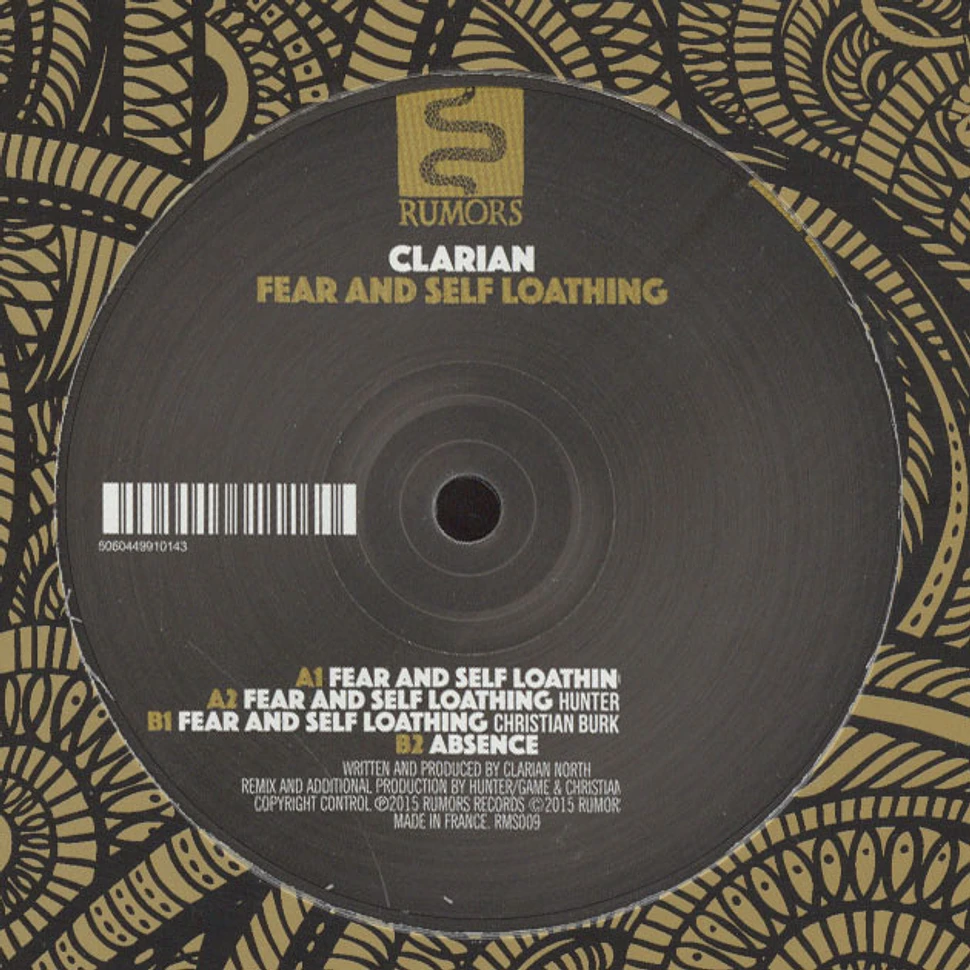 Clarian - Fear & Self Loathing