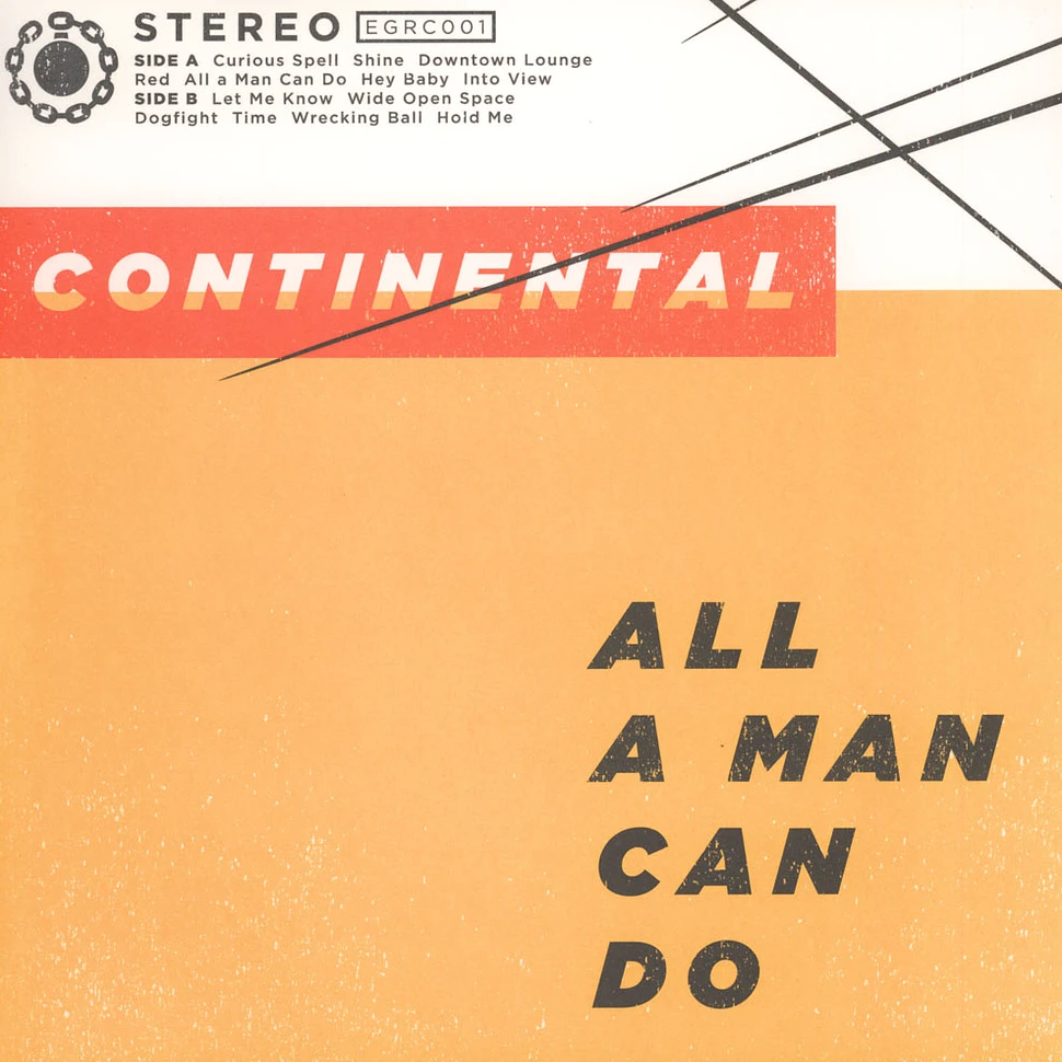 Continental - All A Man Can Do