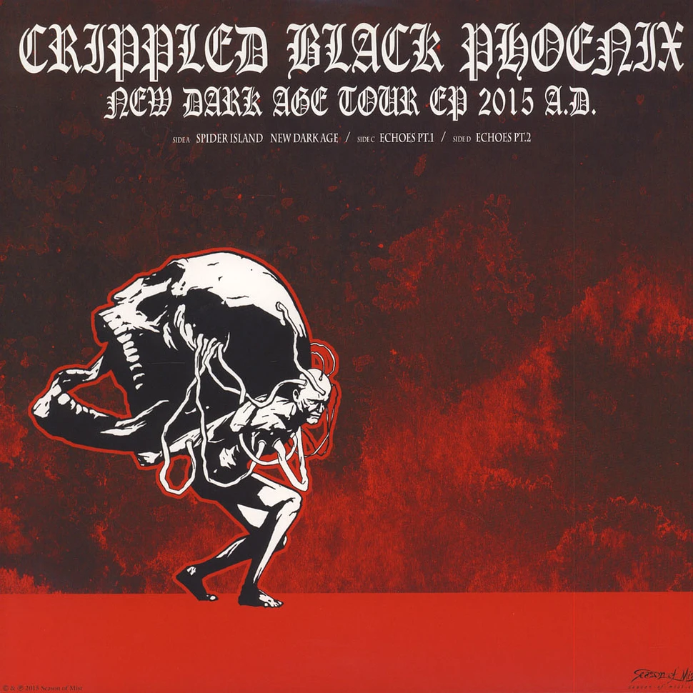 Crippled Black Phoenix - New Dark Age Tour EP 2015 A.D. Clear Vinyl Edition