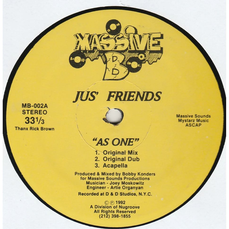 Jus' Friends - As One