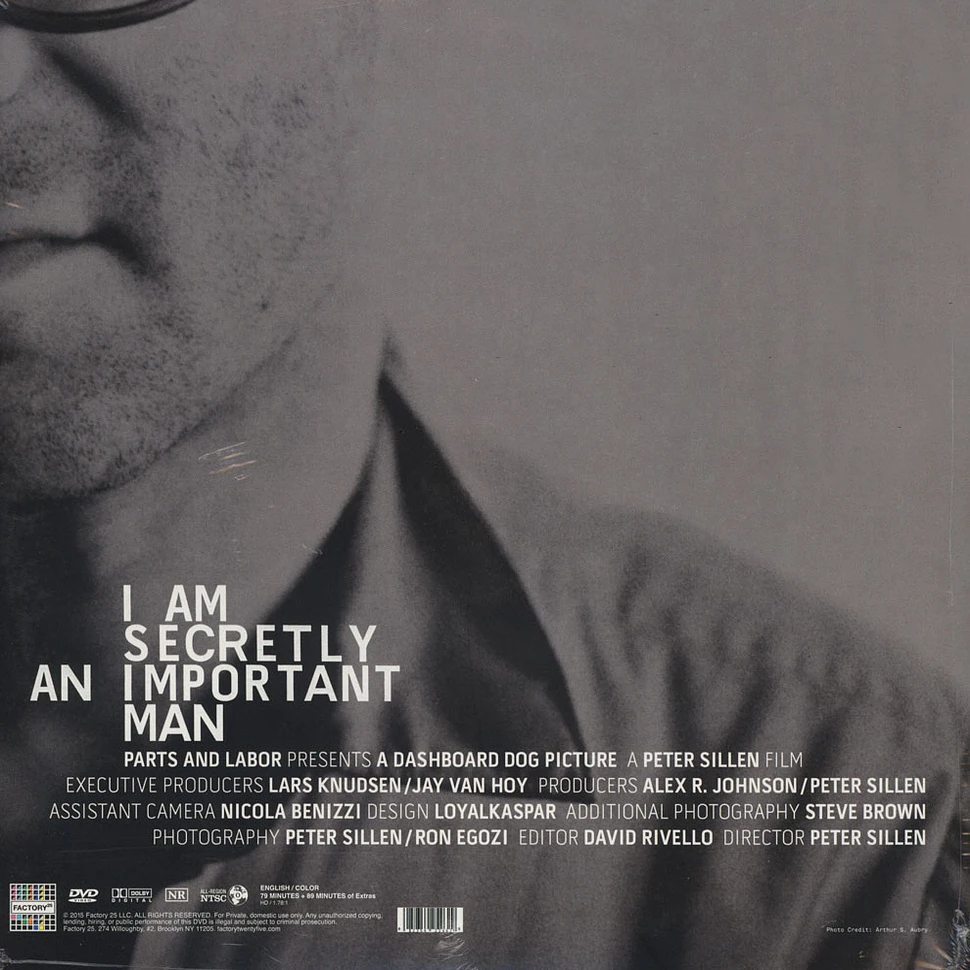 Peter Sillen - I Am Secretly An Important Man