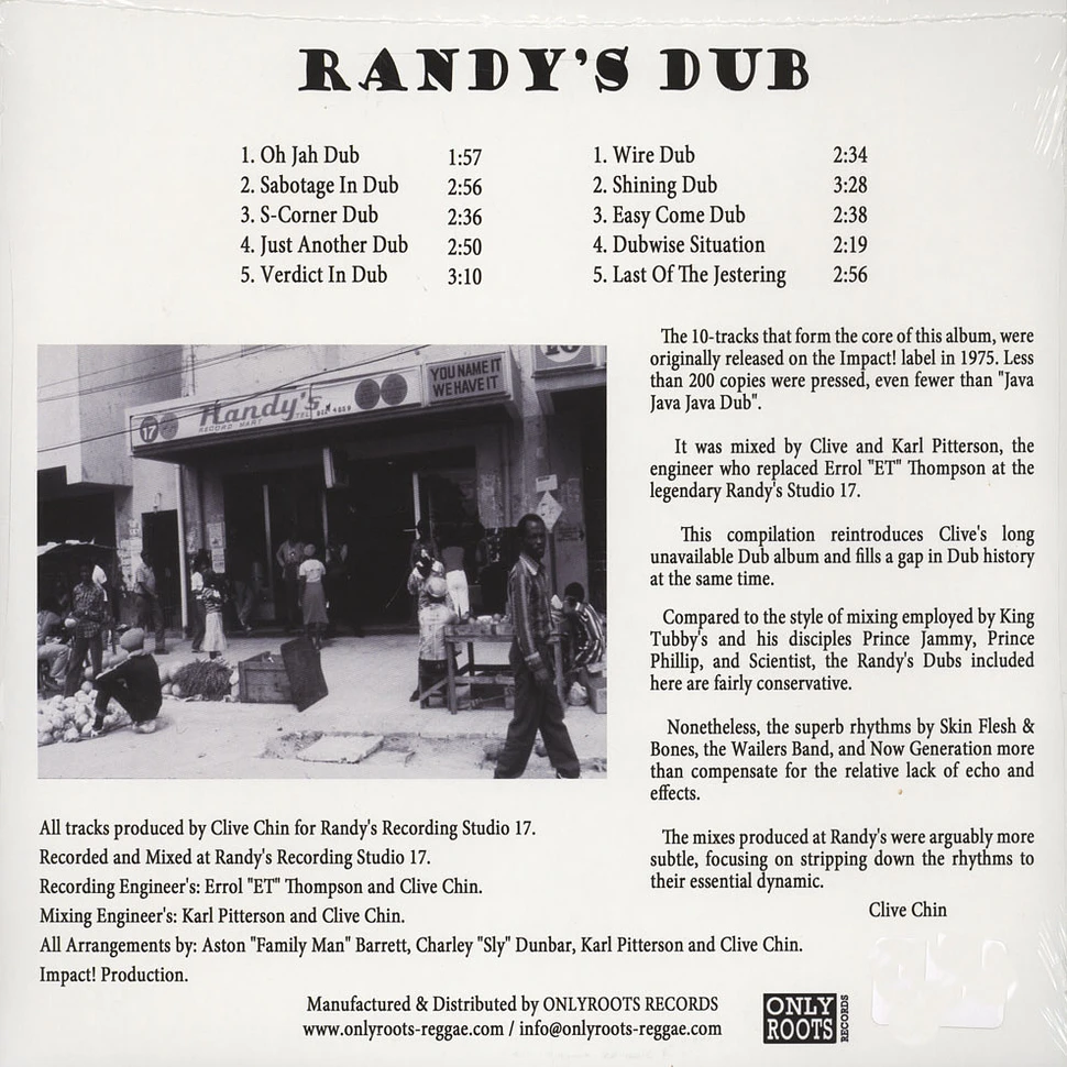 Clive Chin - Randy's Dub