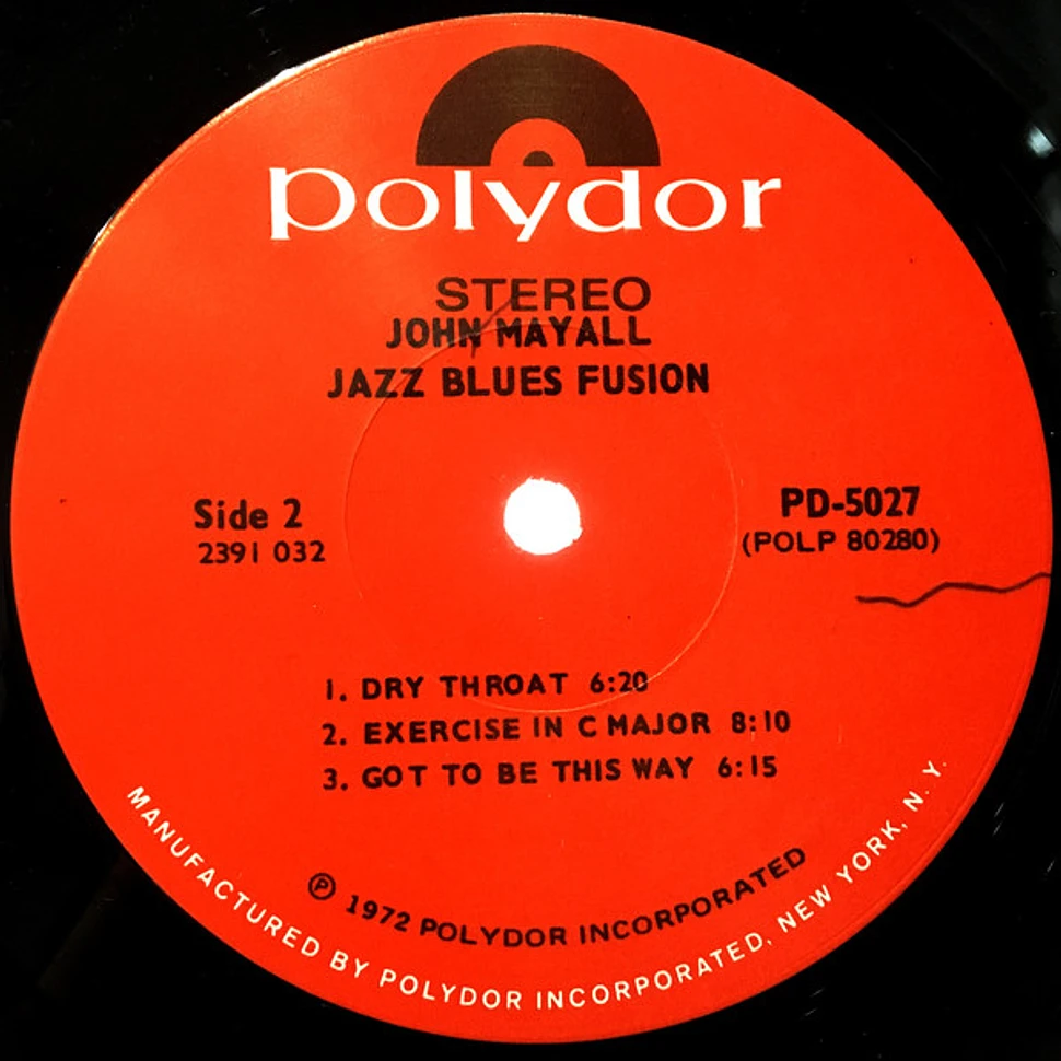 John Mayall - Jazz Blues Fusion