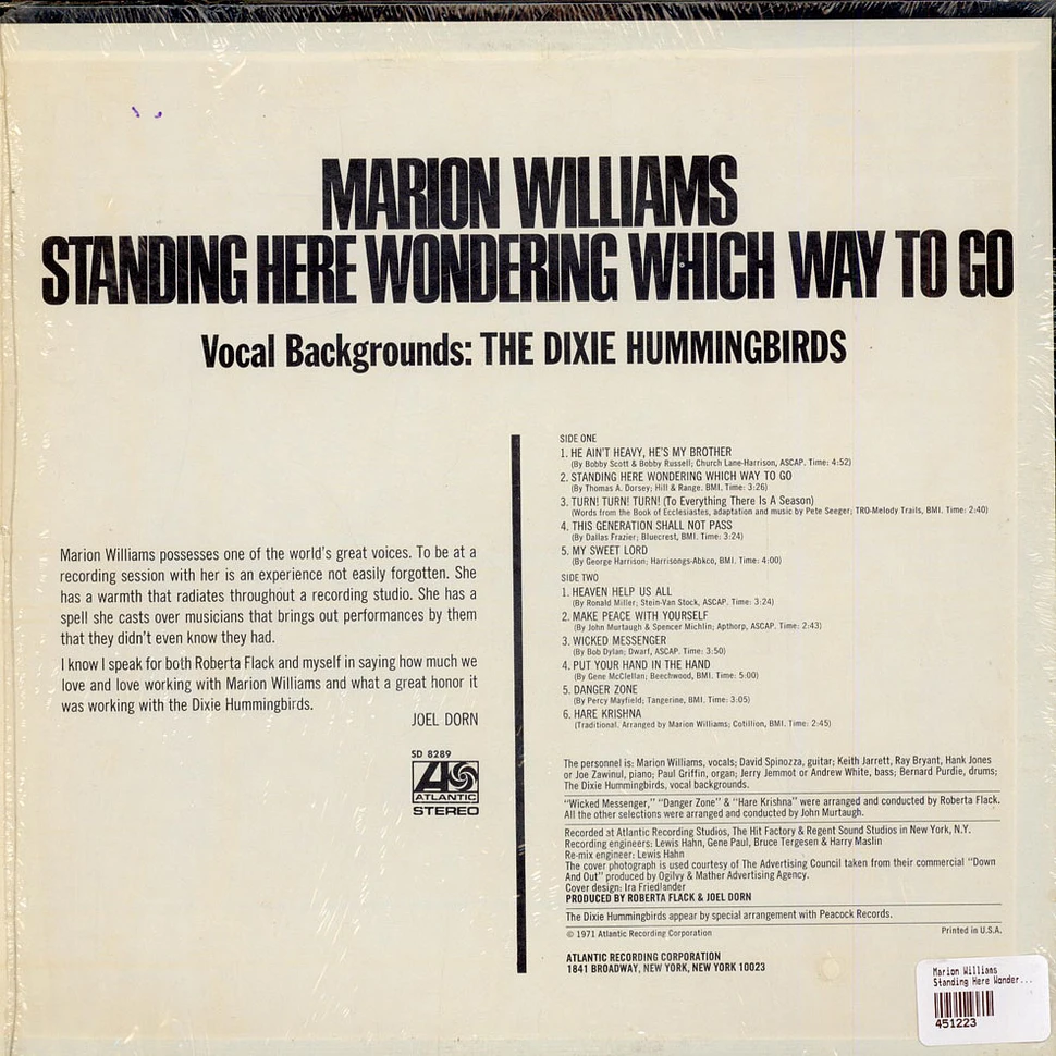 Marion Williams - Standing Here Wondering Which Way To Go