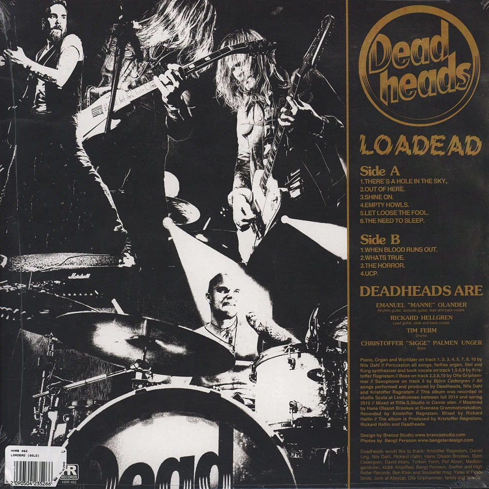 Deadheads - Loadead Gold Vinyl Edition
