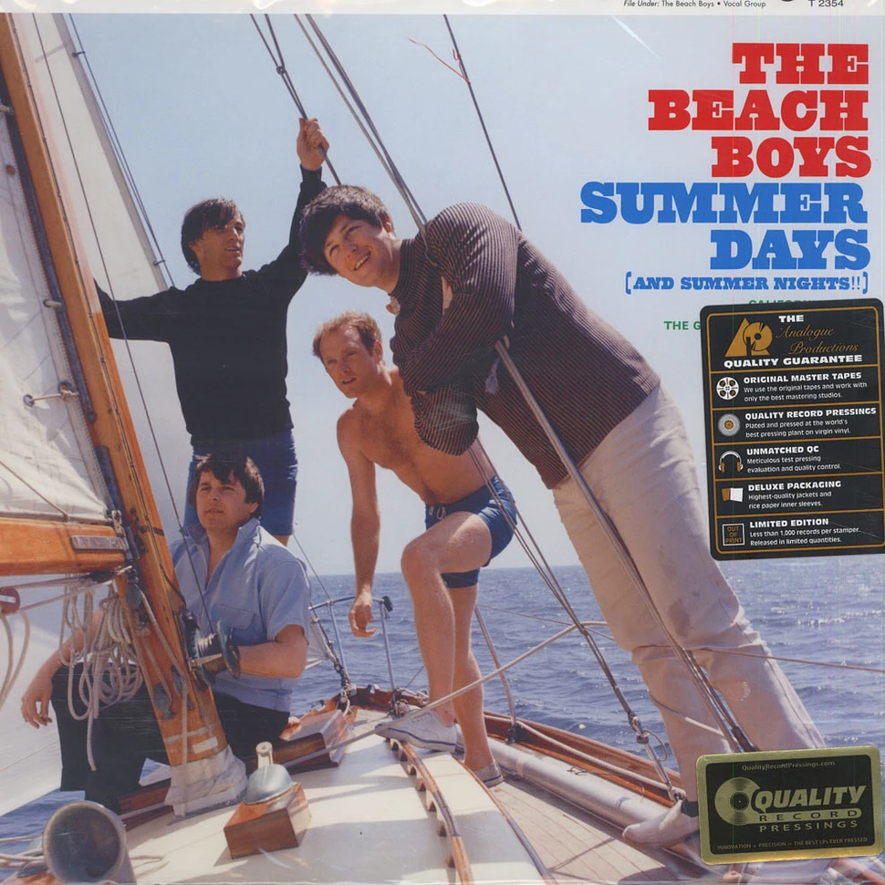 The Beach Boys - Summer Days (And Summer Nigzts!!!) 200g Vinyl, Mono Edition