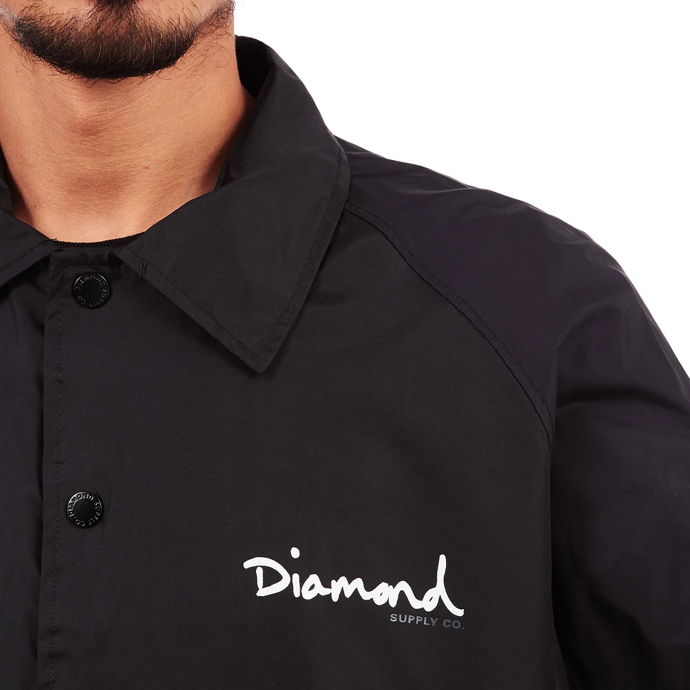 Diamond Supply Co. - OG Script Coach Jacket