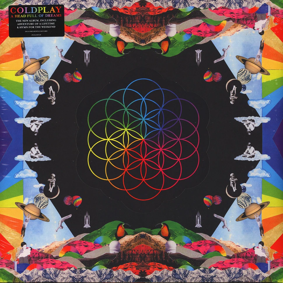 Coldplay - A Head Full Of Dreams Black Vinyl Edition