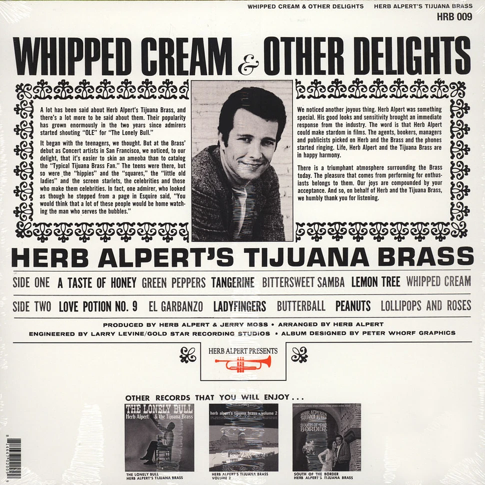 Herb Albert - Whipped Cream & Other Delights