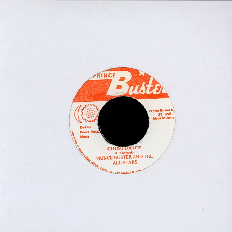 Prince Buster - Madness / Ghost Dance