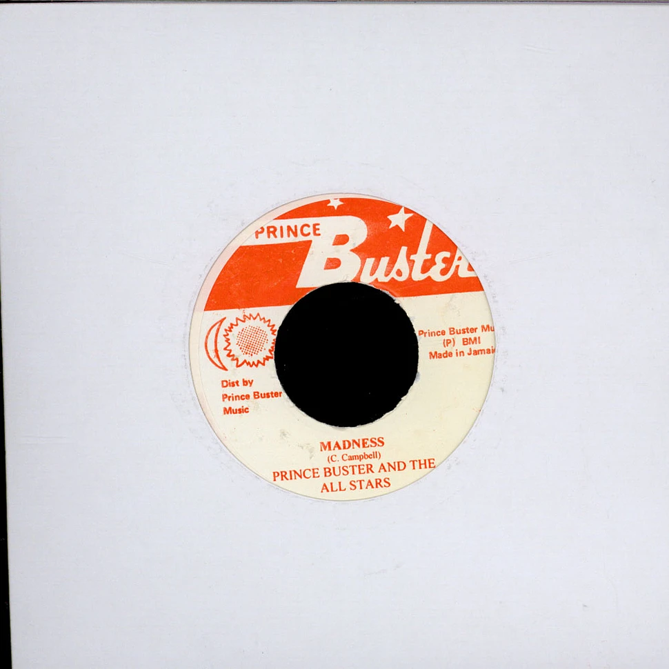 Prince Buster - Madness / Ghost Dance