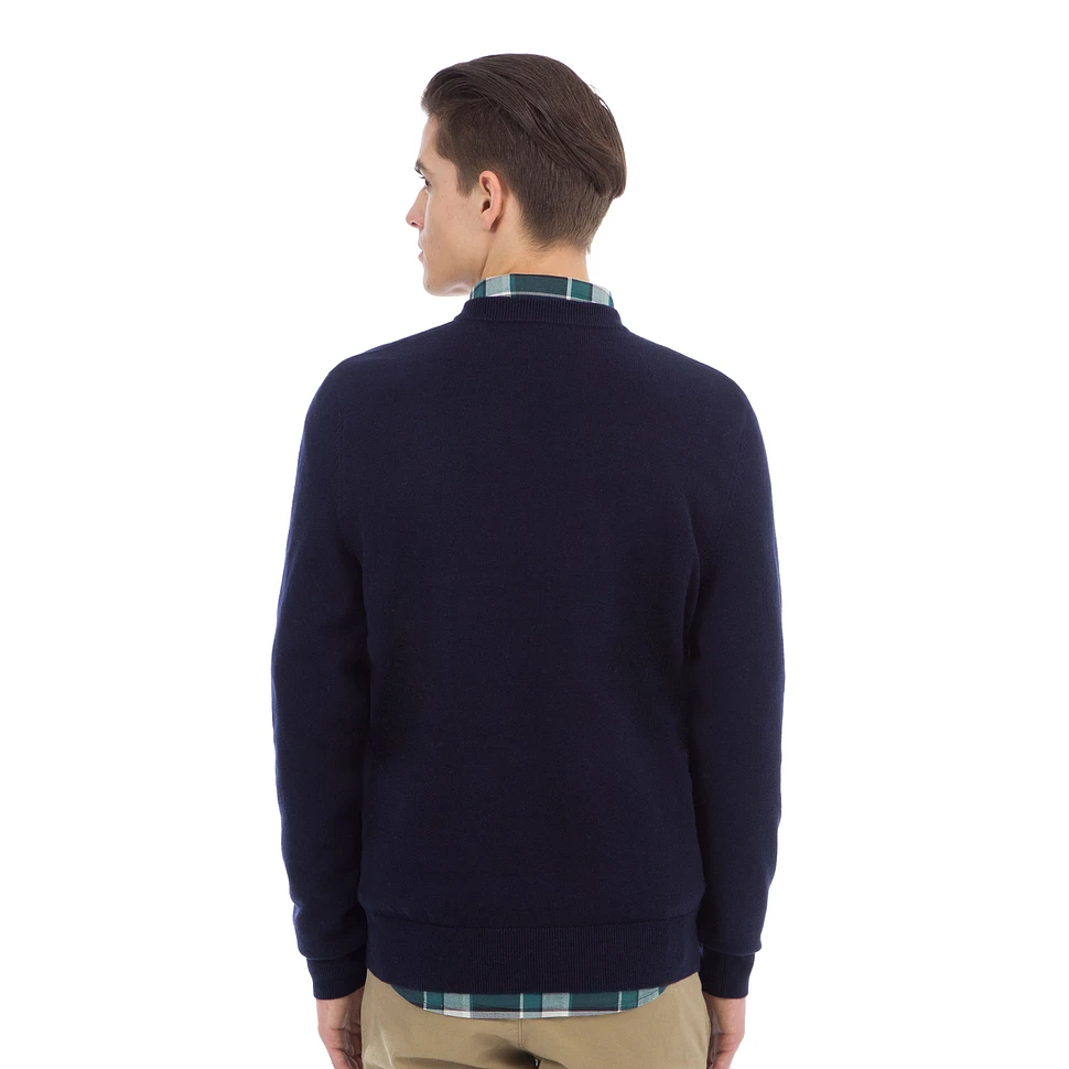 Fred Perry - Textured Tuck Stitch Crewneck Sweater