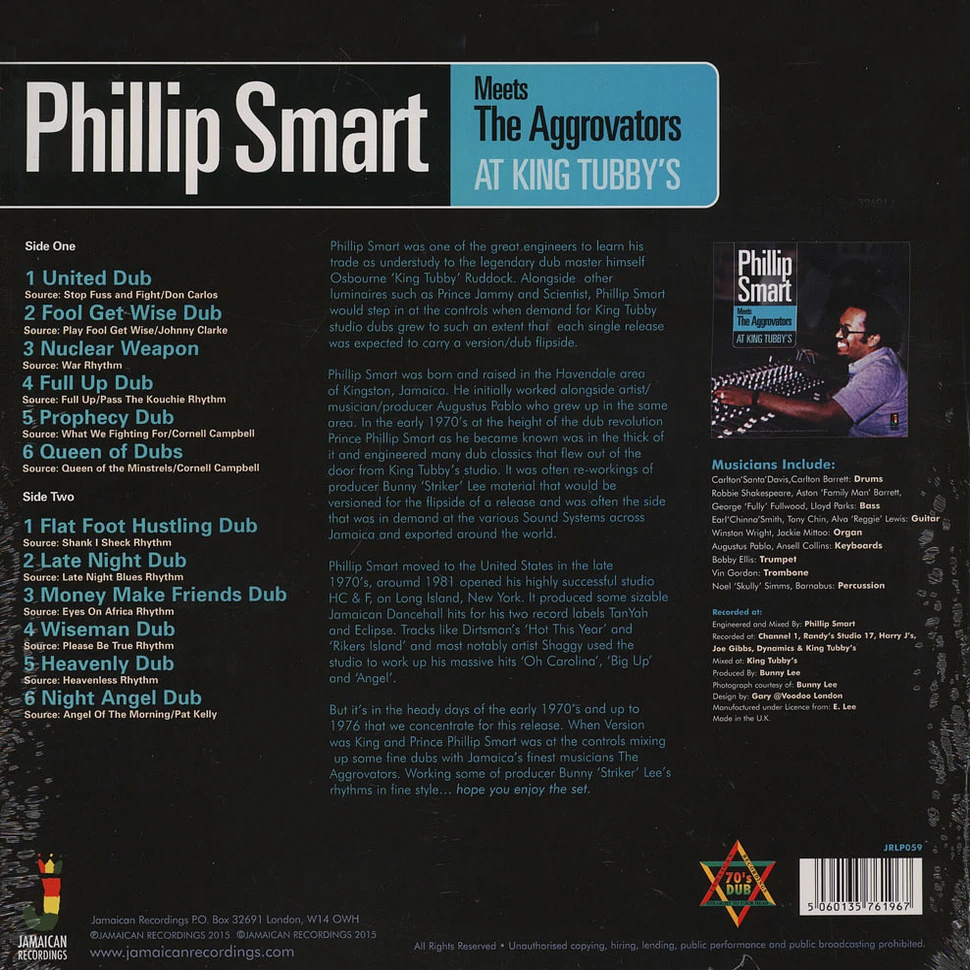 Phillip Smart / The Aggrovators - At King Tubby's