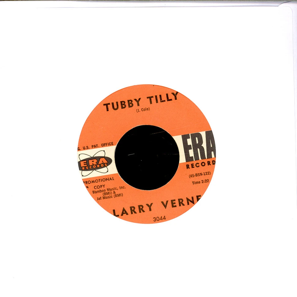 Larry Verne - Abdul's Party / Tubby Tilly