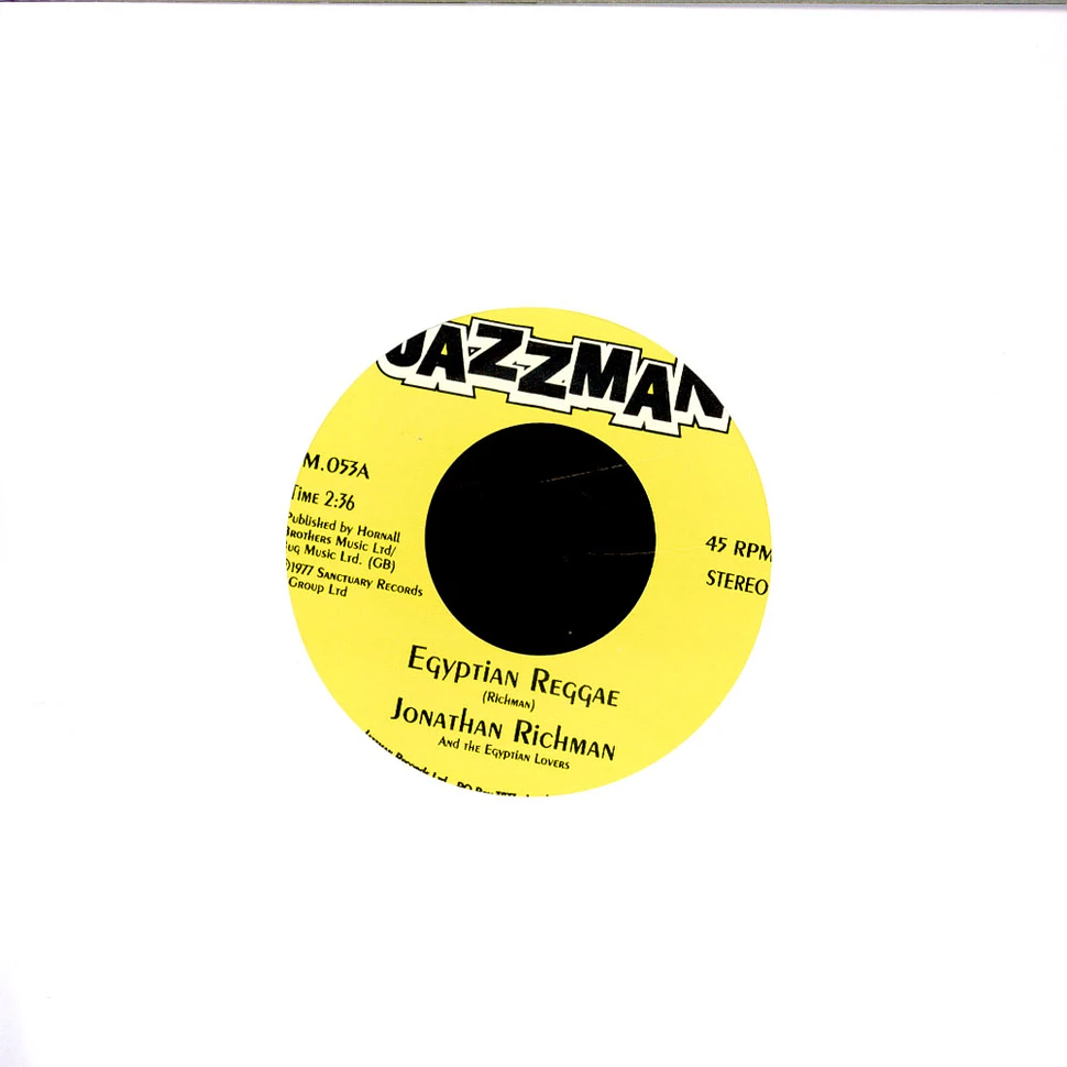 Jonathan Richman & The Modern Lovers / Modern Egyptian Dance Band - Egyptian Reggae / Our Wedding Night