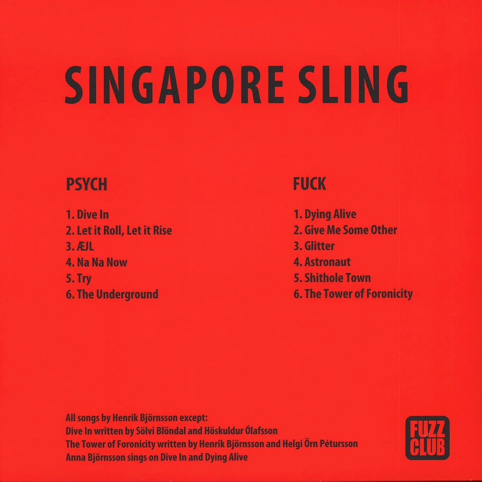 Singapore Sling - Psych Fuck