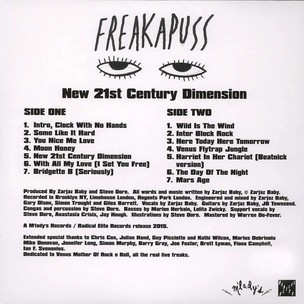 Freakapuss - New 21st Century Dimension